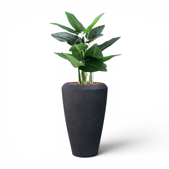 Linford Tall Planter M 44.5x70 With Calla Lily 90cm
