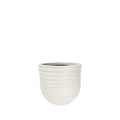Mariella Pot Sml 30cmx27.5cm Beige. Terrazzo-style pot, lightweight for indoors/outdoors use. Perfect for faux plants & trees