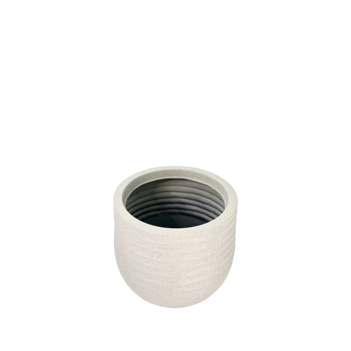Mariella Round Beige (S) 30 x 27.5cm