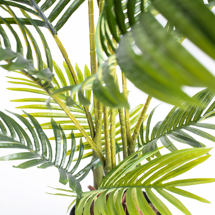Plant Couture - Artificial Plants - Areca Palm 120cm - Close Up Of Stem And Leaves