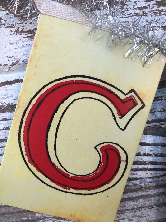 Merry Christmas Card Garland