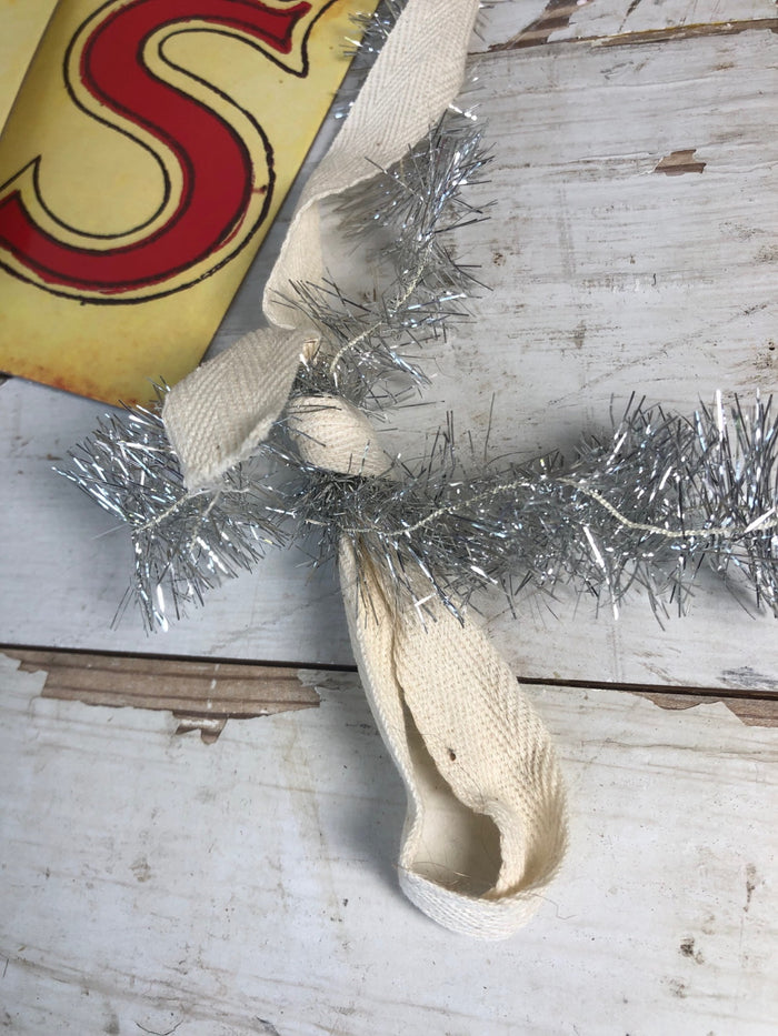 Merry Christmas Card Garland