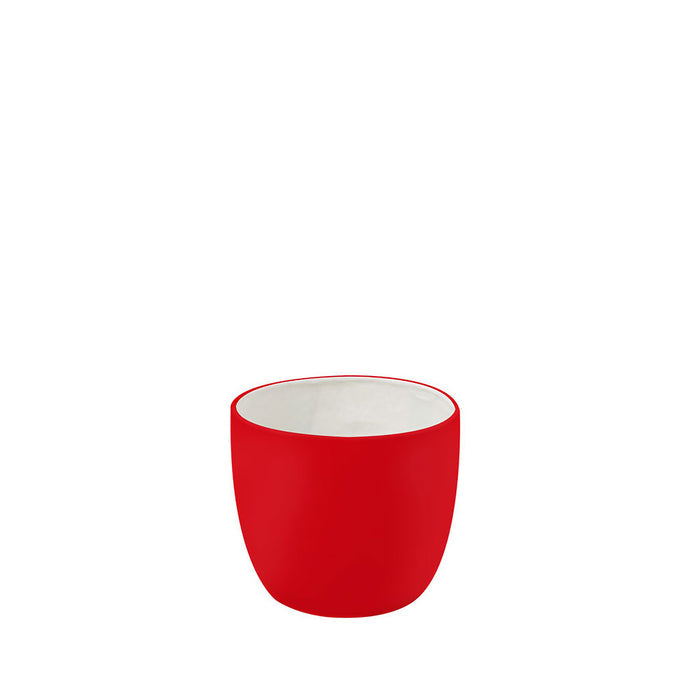 Plant Couture - Artificial Plant Pot - Montana Medium - Traffic Red