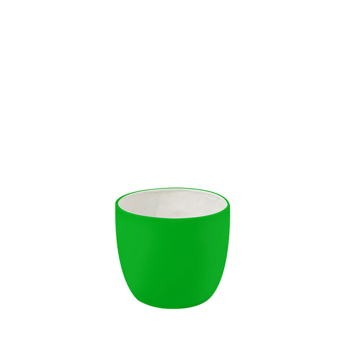 Plant Couture - Artificial Plant Pot - Montana Medium - Lime Green