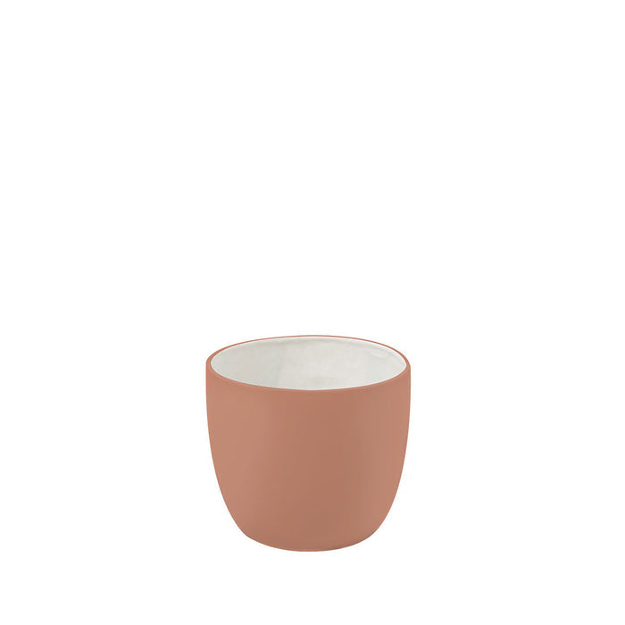 Plant Couture - Artificial Plant Pot - Montana Medium - Beige Red