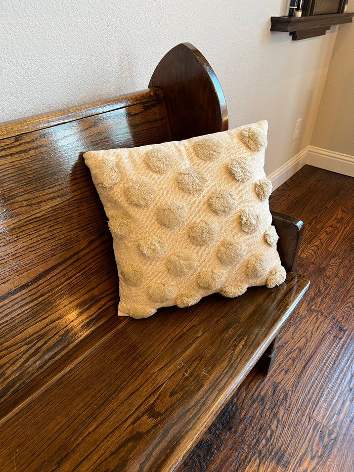 Natural Dot Pillow