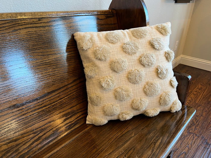 Natural Dot Pillow