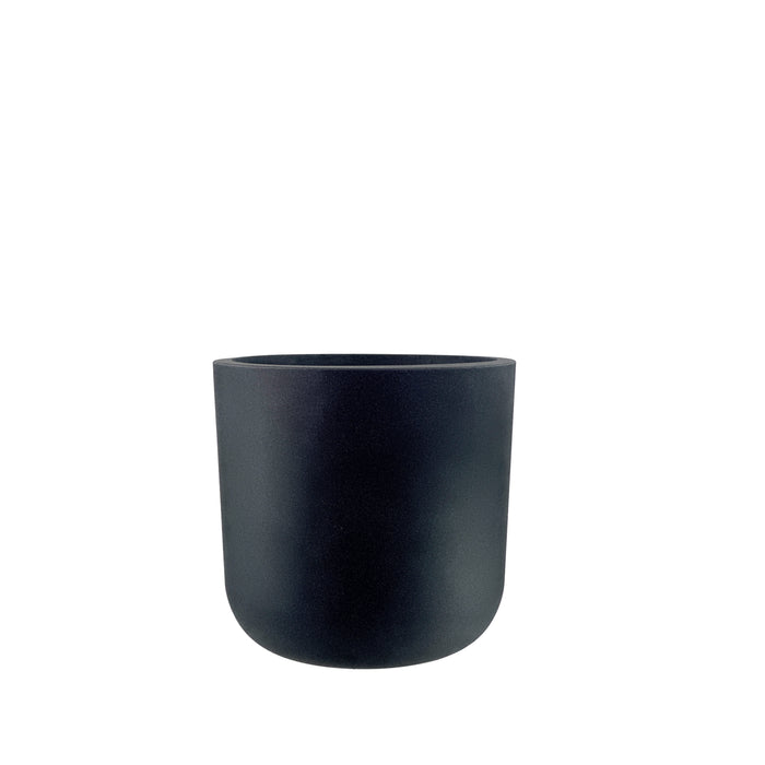 Polyresin Newport Planter XL Coal Black