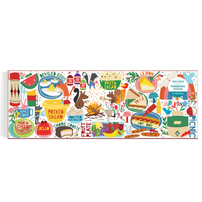 Picnic Party 1000 Piece Puzzle