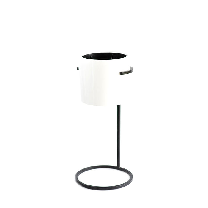Plant Couture - Artificial Plant Pot - Piquet B & Stand - White