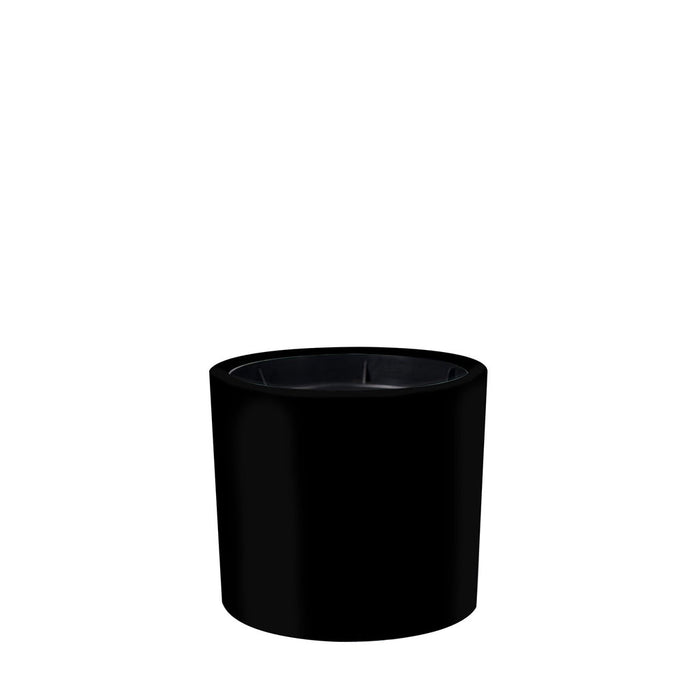 Plant Couture - Artificial Plant Pot - Piquet B & Stand - Jet Black