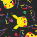 Pokémon Rainbow Pikachu Toss Cotton Fabric