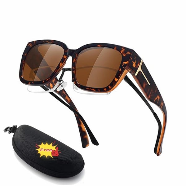 🔥Okvir s leopard uzorkom / 🥰 Besplatna futrola za naočale