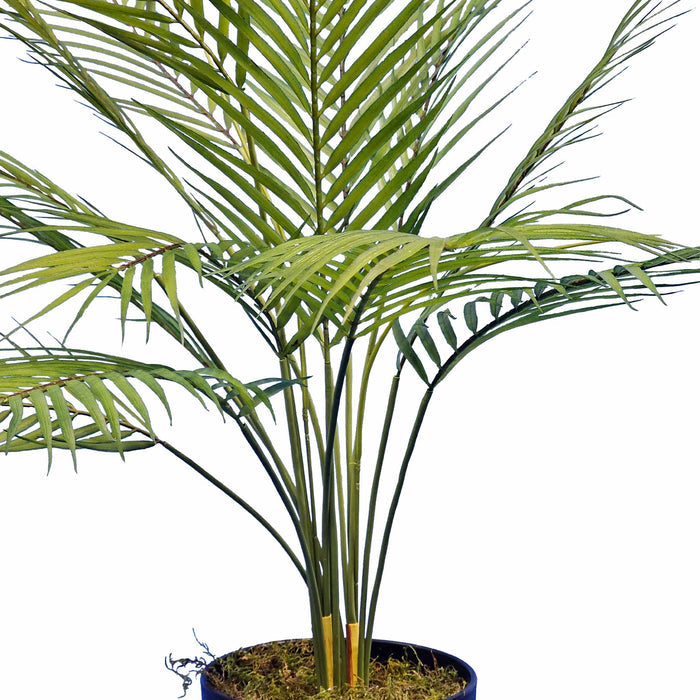 Potted Palm Leaves Bush - 80cm M