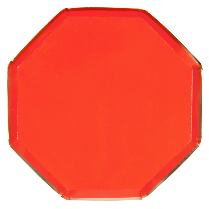 Red Side Plates