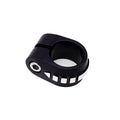 A Redline Broken Arrow Seat Post Clamp with a bolt for fastening, perfect for old school sizing.