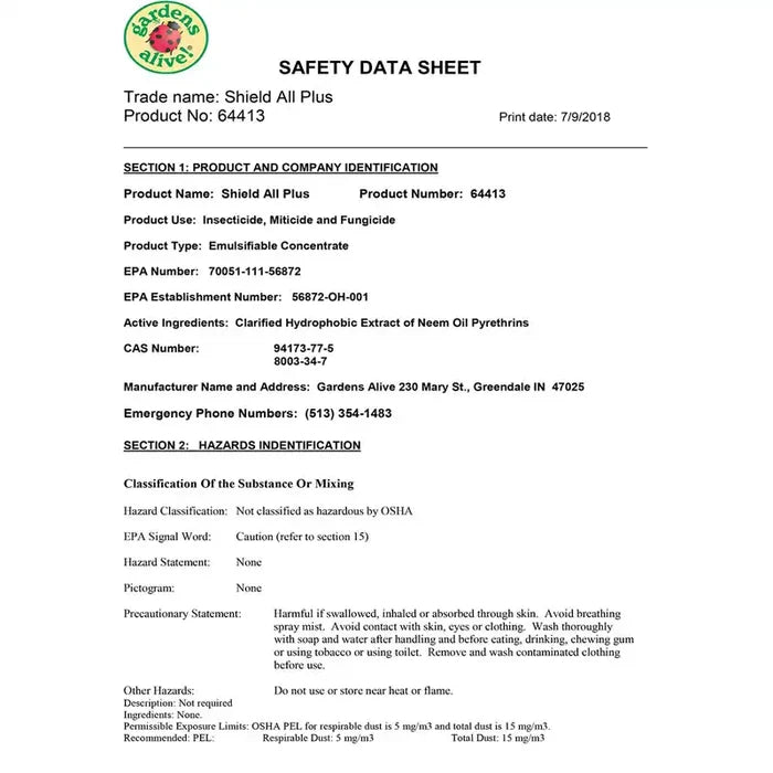 Shield-All Plus™ Pest & Disease Control