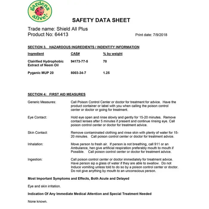 Shield-All Plus™ Pest & Disease Control