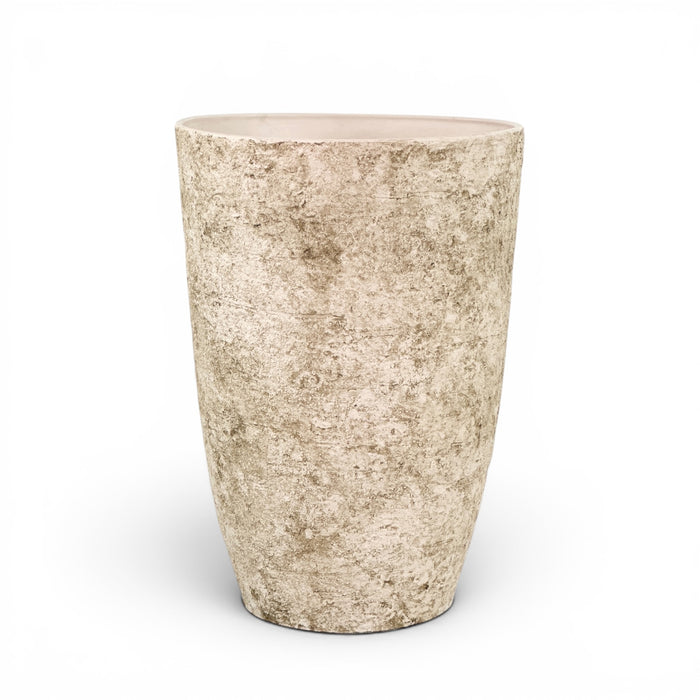 Sirus Vase Round  L 51x71 Ivory