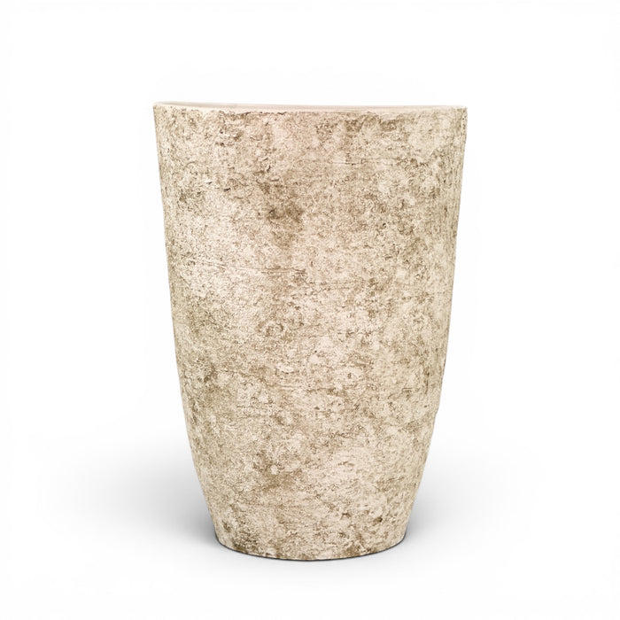 Sirus Vase Round  L 51x71 Ivory