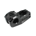 Introducing the Snafu V2 Top Load Stem, a precision-engineered BMX stem crafted in black with expert CNC machining. Its strong design incorporates multiple bolts to guarantee a secure connection to handlebars.