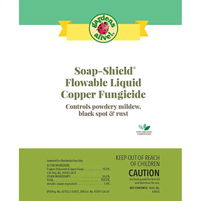 Soap-Shield® Flowable Liquid Copper Fungicide