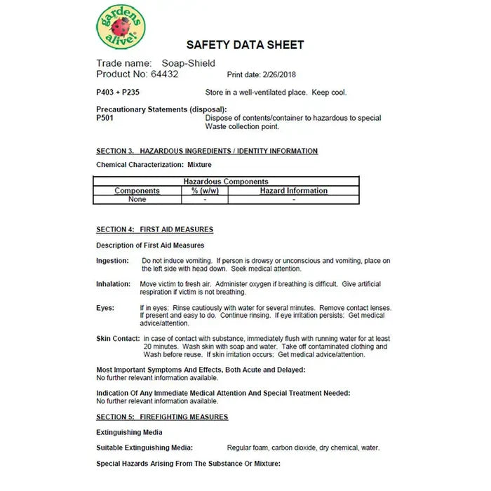 Soap-Shield® Flowable Liquid Copper Fungicide