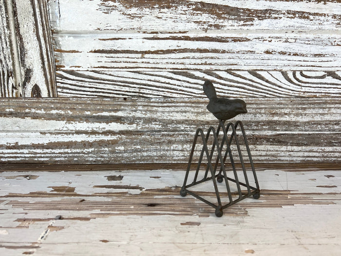 Song Bird Metal Letter Holder