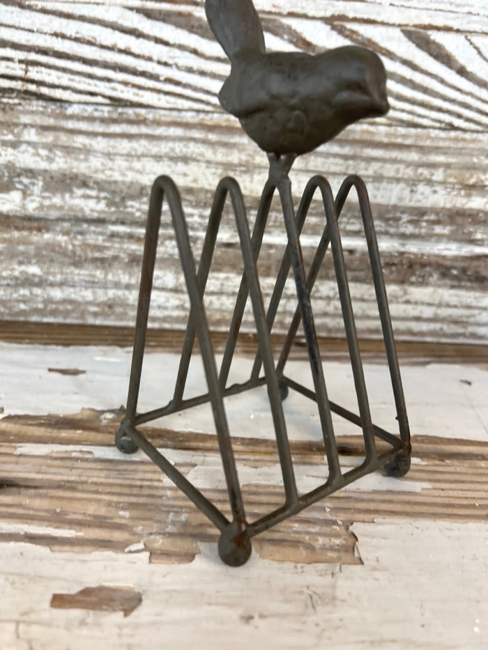 Song Bird Metal Letter Holder