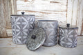 Star Pattern Canister Set