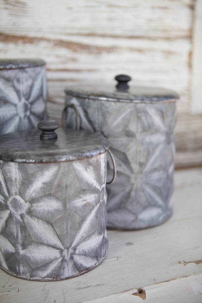 Star Pattern Canister Set
