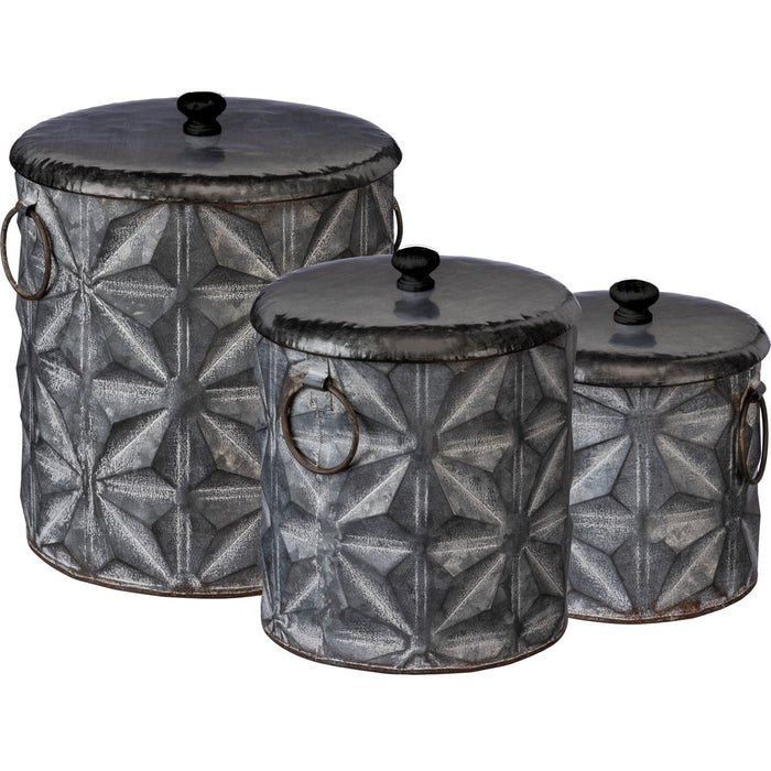 Star Pattern Canister Set