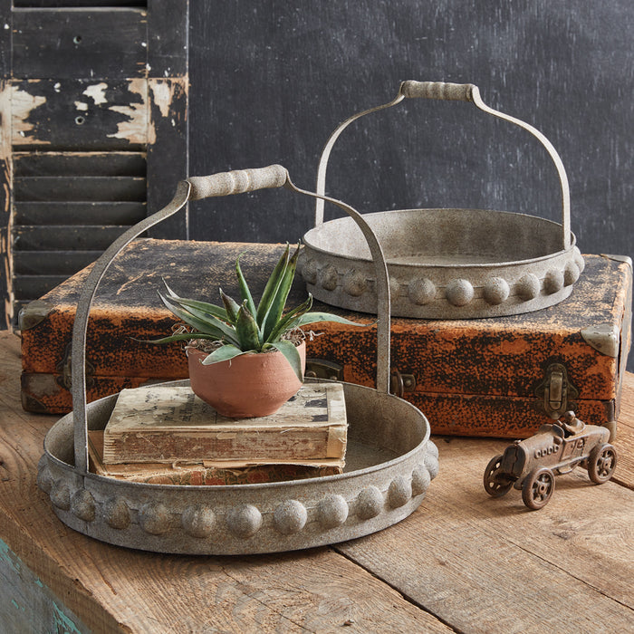 Stone Gardens Tray Set