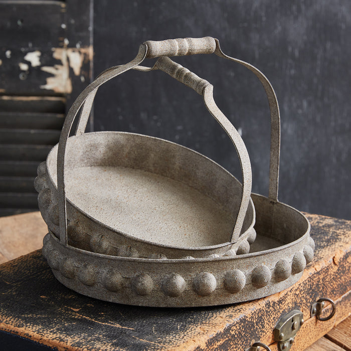 Stone Gardens Tray Set