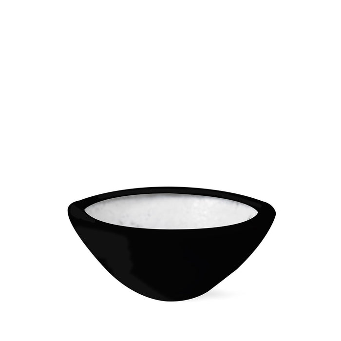 Plant Couture - Artificial Plant Pot - Strelli - Desk Bowl - Jet Black