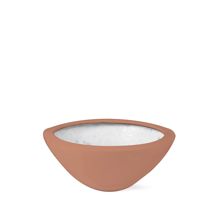 Plant Couture - Artificial Plant Pot - Strelli - Desk Bowl - Beige Red