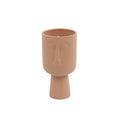 Terracotta Face Pot