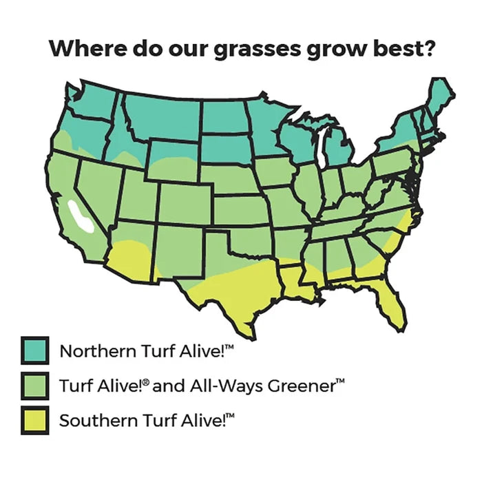 Turf Alive!® III Grass Seed Mixture