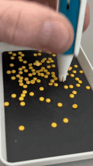🔥Último día 49% de descuento 💎 Dispensador automático de cuentas para pintura de diamantes | Bolígrafo de perforación redondo sin cera para manualidades más rápidas y fáciles ✨-ES