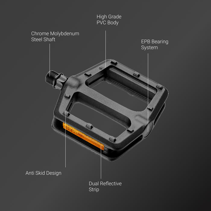 vp pedal for hybrid bicycle, mtb vp-536