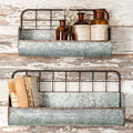 Wire Back Wall Bin Set