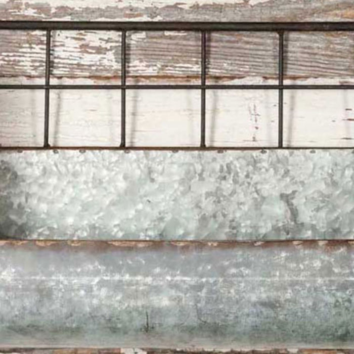 Wire Back Wall Bin Set