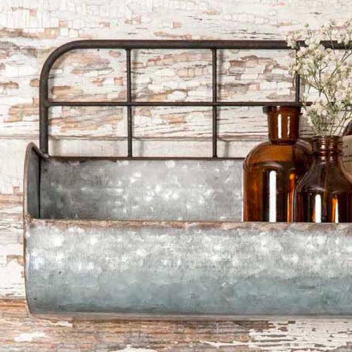Wire Back Wall Bin Set