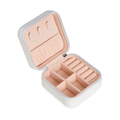 Women's PU Leather Velvet Jewelry Box – Meiva Jewelry Box, Dainty – Meiva jewelry box