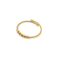 Women's Stainless Steel 18K Gold-Plated Bracelet – Bangle Adjustable Anti-Stress Sphere Cuff – Meiva bracelet