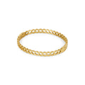 Women's Stainless Steel 18K Gold-Plated Bracelet – Bangle Honeycomb Cuff – Meiva bracelet
