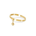Women's Stainless Steel 18K Gold-Plated Bracelet – Bangle Uniq Cuff – Meiva bracelet