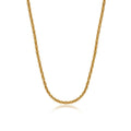 Women's Stainless Steel 18K Gold-Plated Necklace – Dely, Dainty – Meiva necklace
