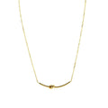 Women's Stainless Steel 18K Gold-Plated Necklace – Knot – Meiva necklace