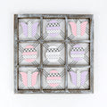 Wooden Spring Tic Tac Toe Game